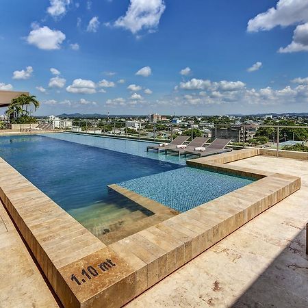 Ghl Hotel Monteria Ngoại thất bức ảnh Infinity pool at the rooftop